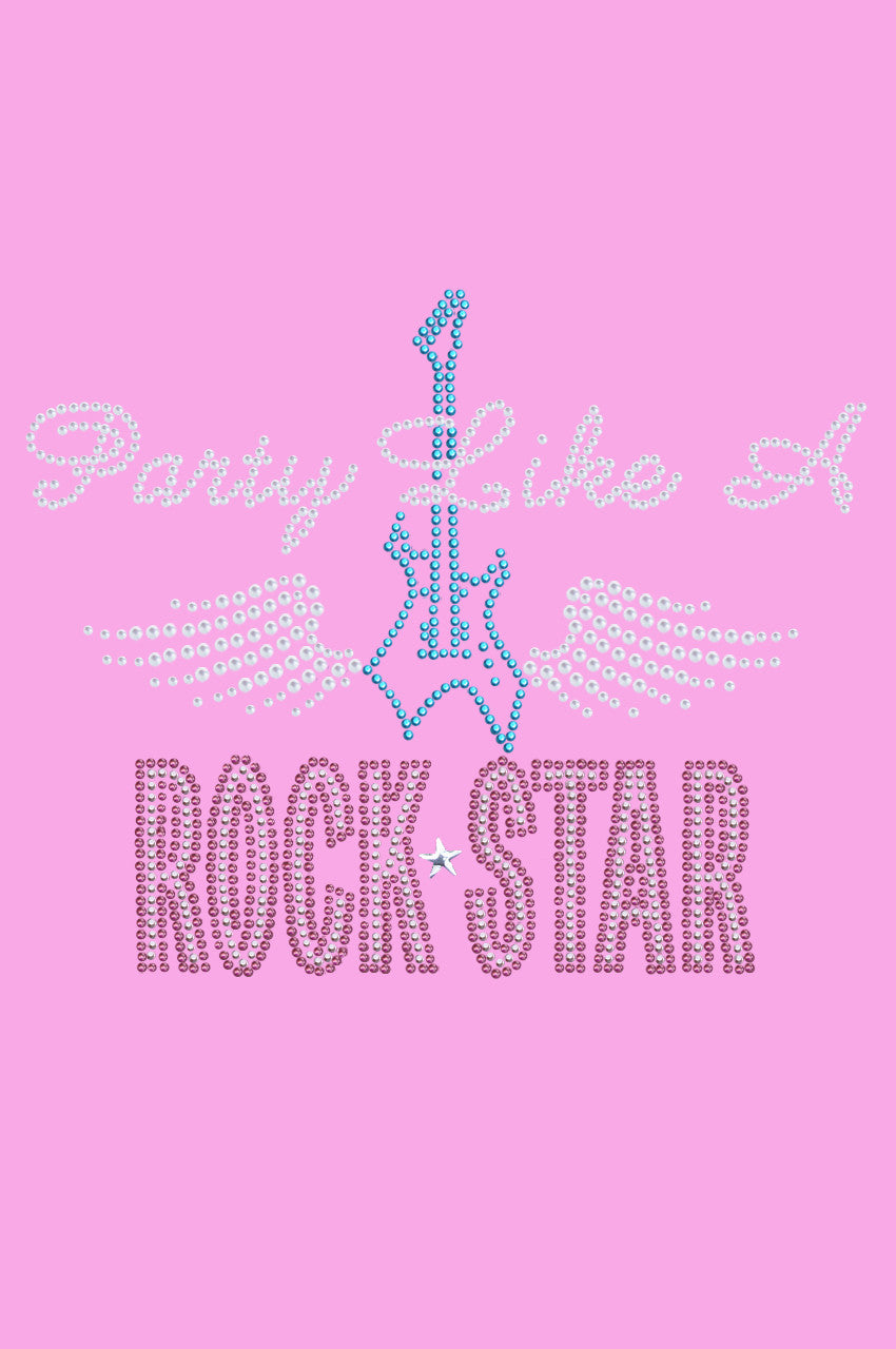 Party Like a Rock Star - Womens T-shirt
