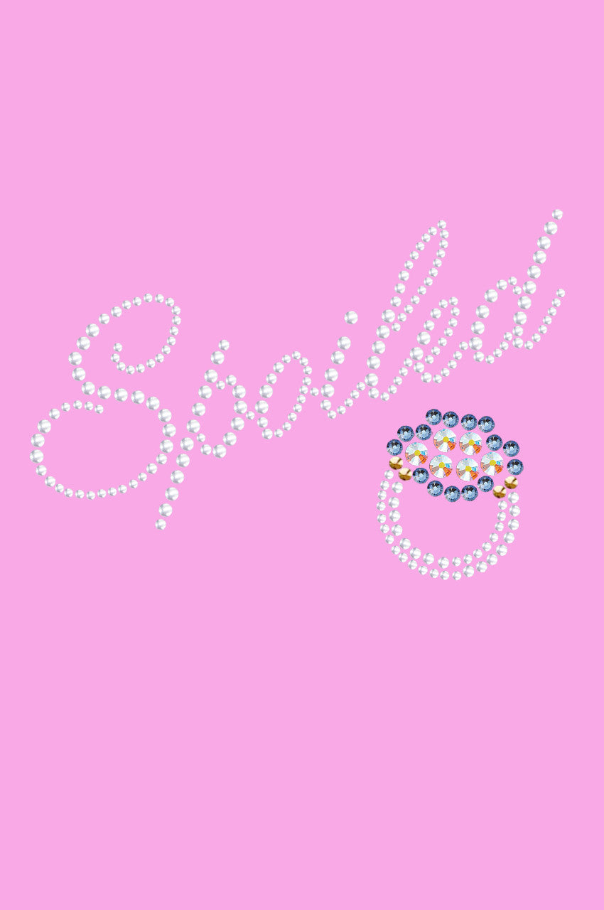 Spoiled - Austrian crystal Sapphire Ring - Womens T-shirt