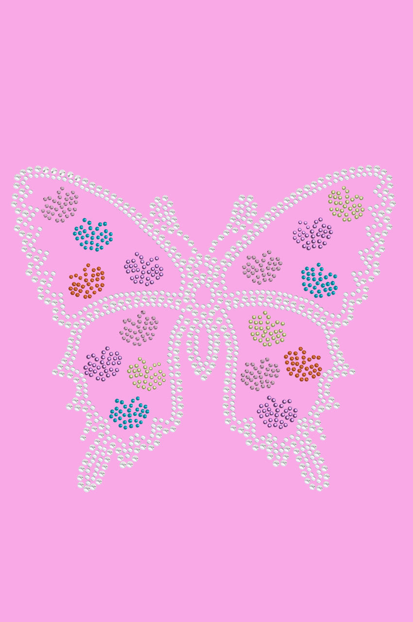 Butterfly with more Butterflies - Womens Tee