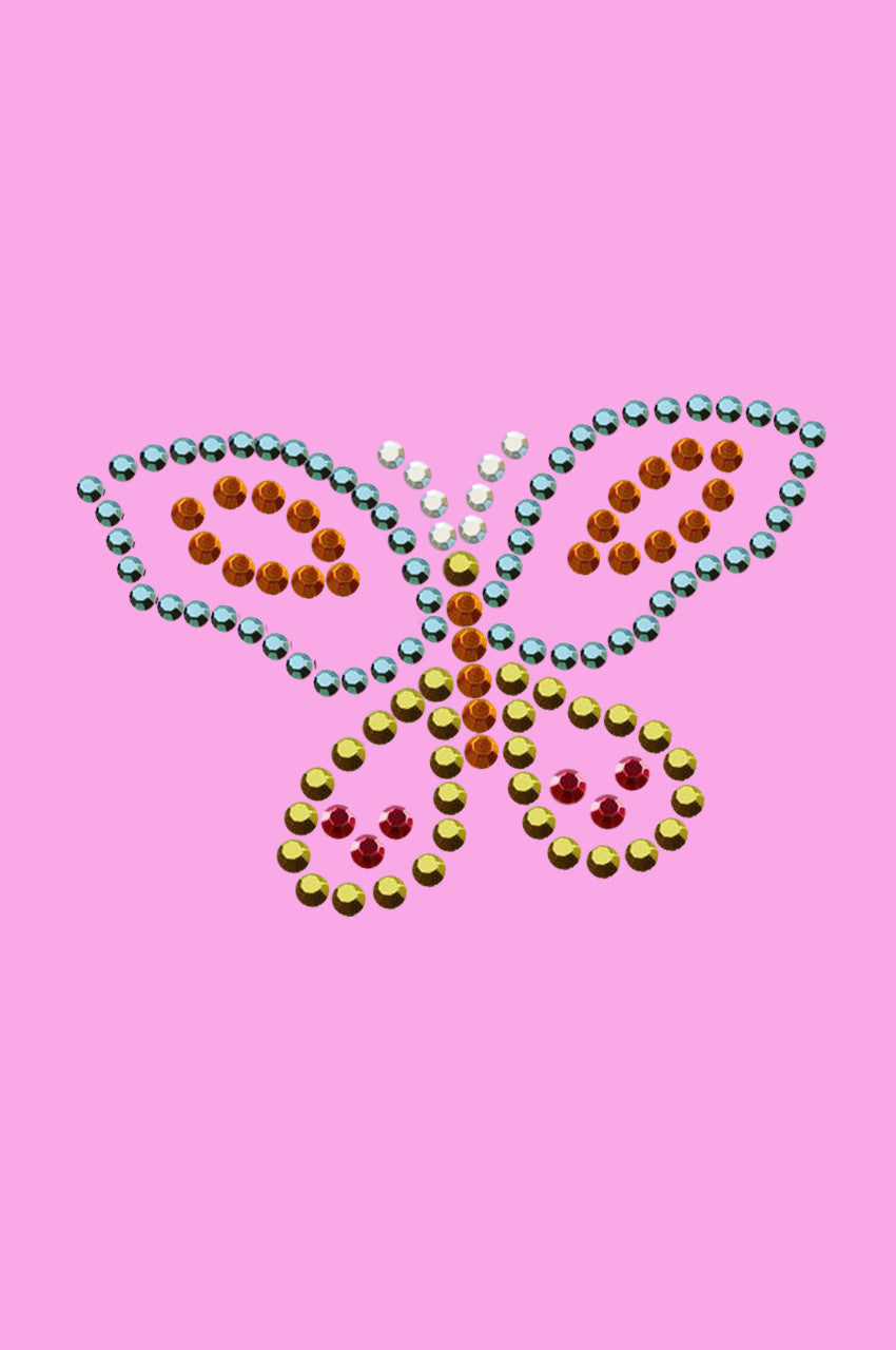 Multicolor Butterfly - Womens T-shirt