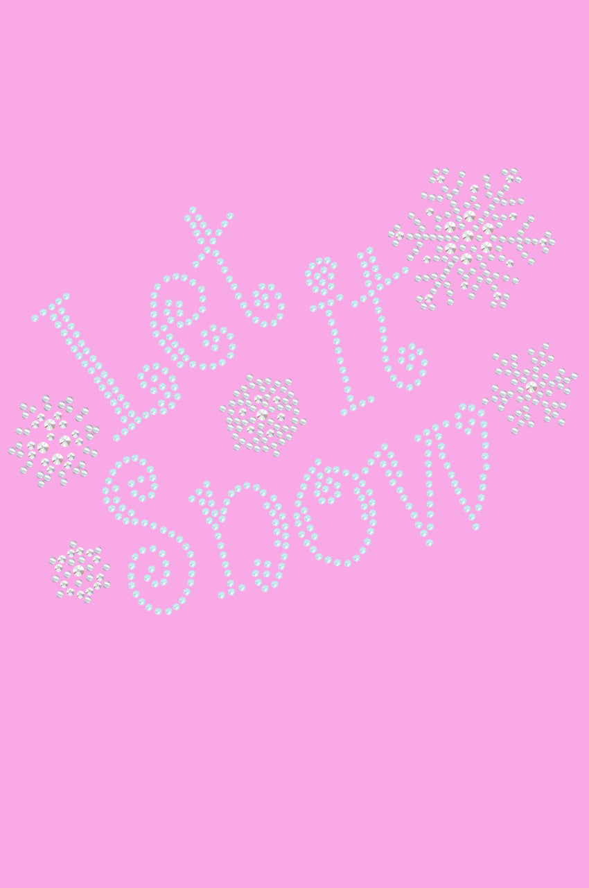 Let it Snow - Womens T-shirt