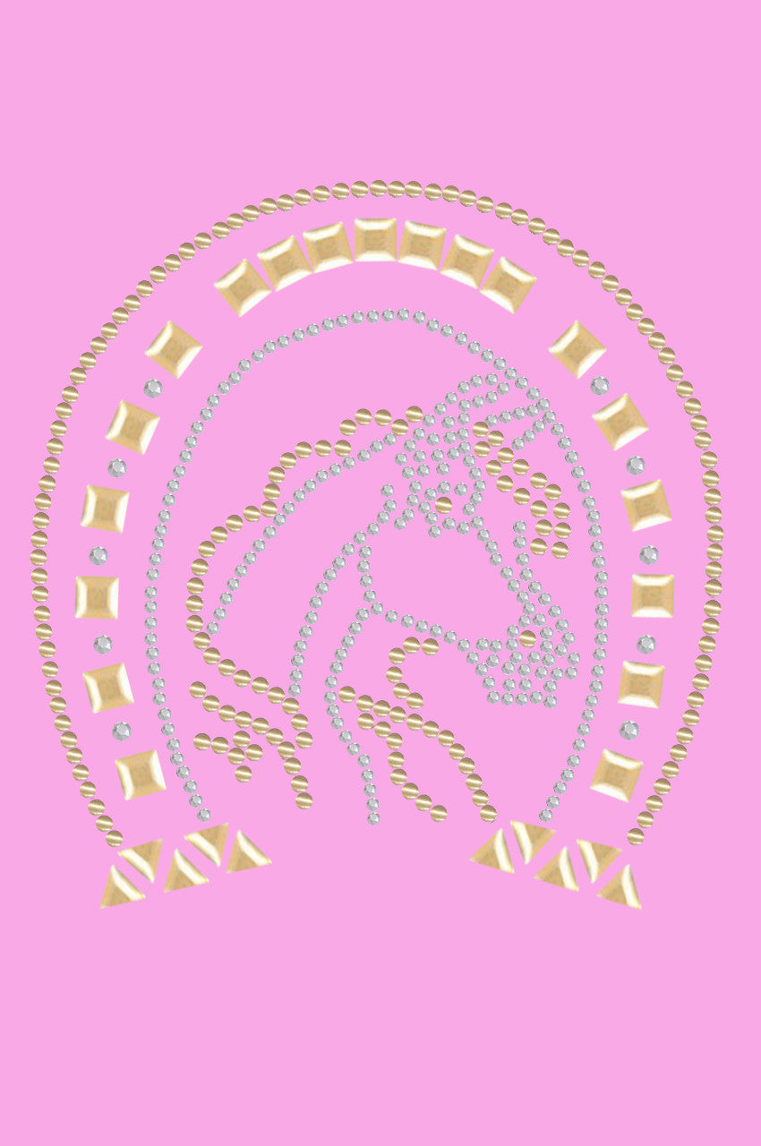 Horse Shoe - Womens T-shirt