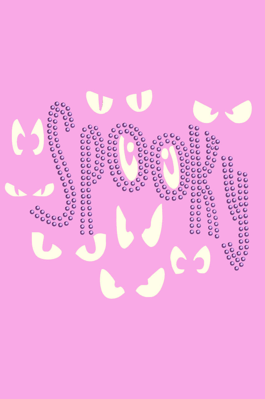 Spooky Glow in the Dark Eyes - Women's Tee