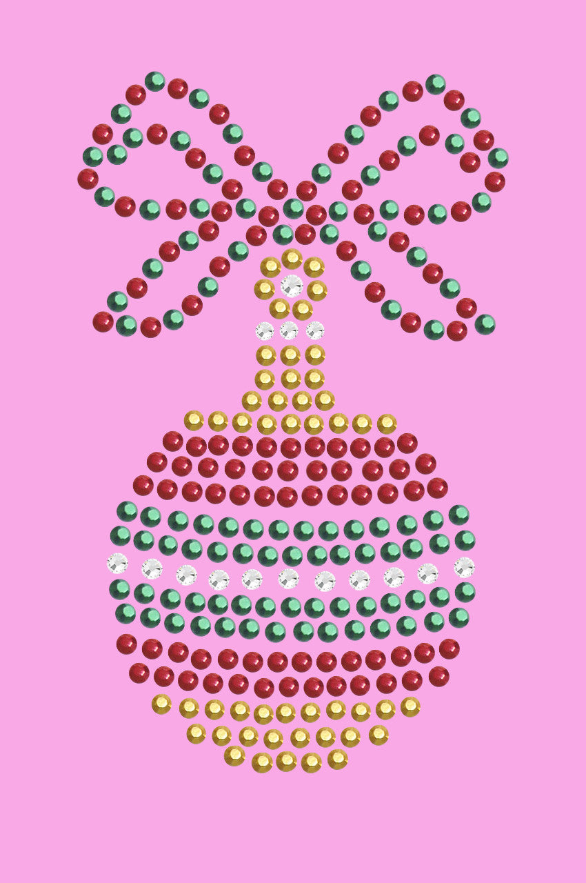 Red, Green, & Gold Christmas Ornament - Women's T-shirt