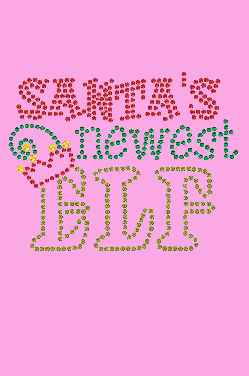 Santas Newest Elf - Womens T-shirt