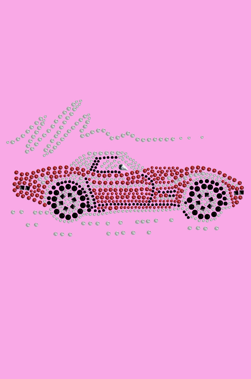 Red Corvette - Womens T-shirt