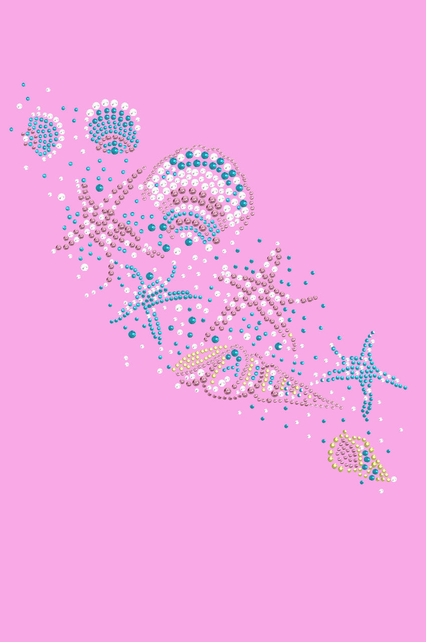 Sea Shells (Pastel) - Womens T-shirt