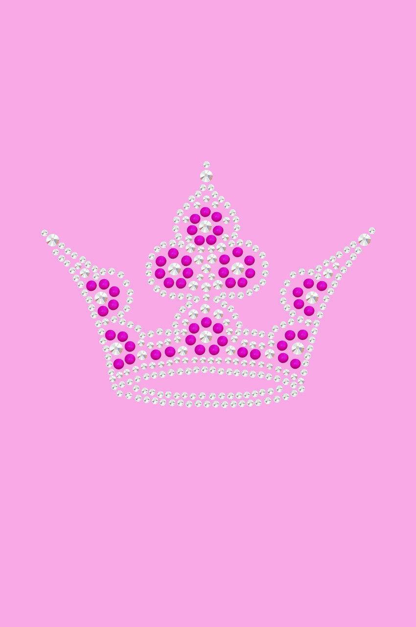 Crown 6 (Pink, & AB) - Womens T-shirt