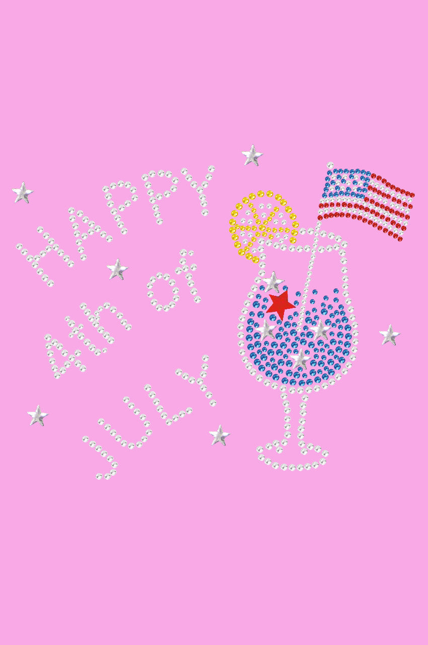 July 4th Cocktail - Womens T-shirt