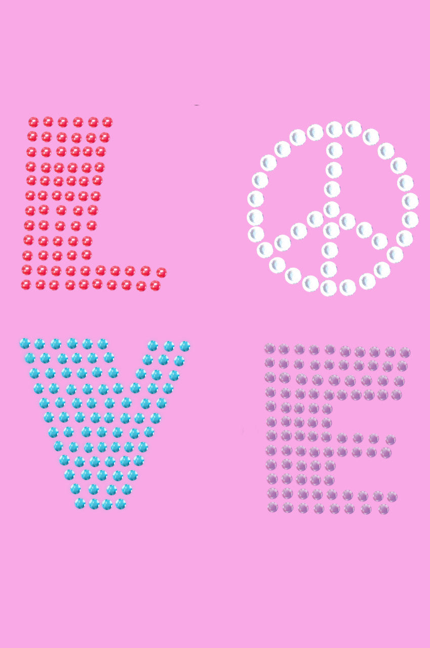 Love with Peace Sign - Women's T-shirt