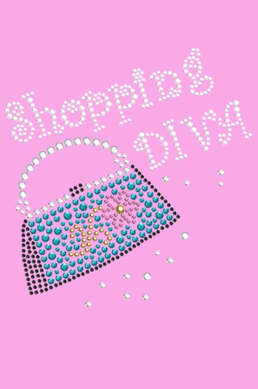 Shopping Diva - Handbag - Womens T-shirt