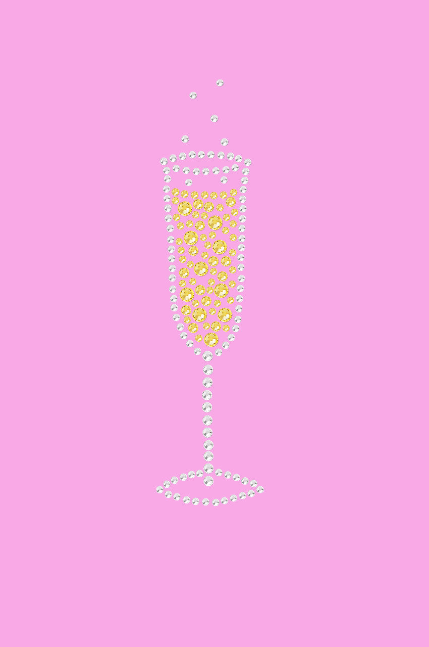 Champagne Flute - Womens T-shirt