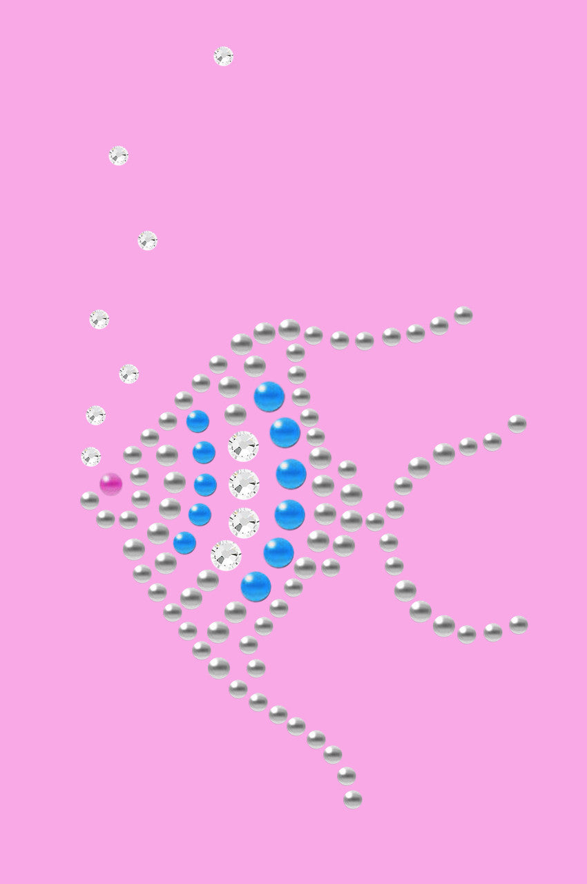 Angel Fish (Blue) - Women's T-shirt