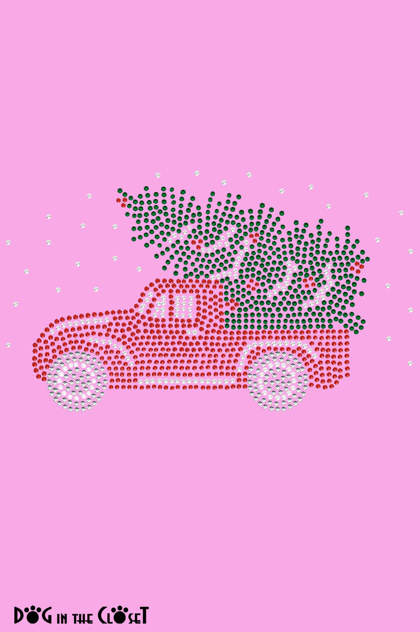 Christmas Truck (Small) - Womens Tee