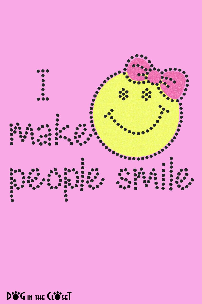 I Make People Smile (Girl) - Womens Shirt