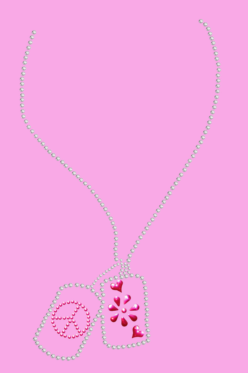 Dog Tags Necklace 2- Womens T-shirt