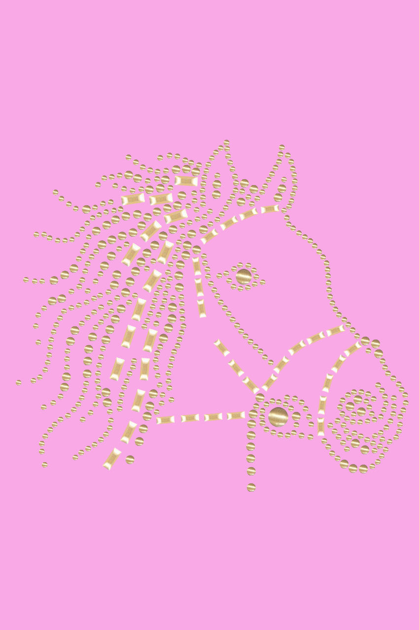 Horse Face (Gold) - Women's T-shirt