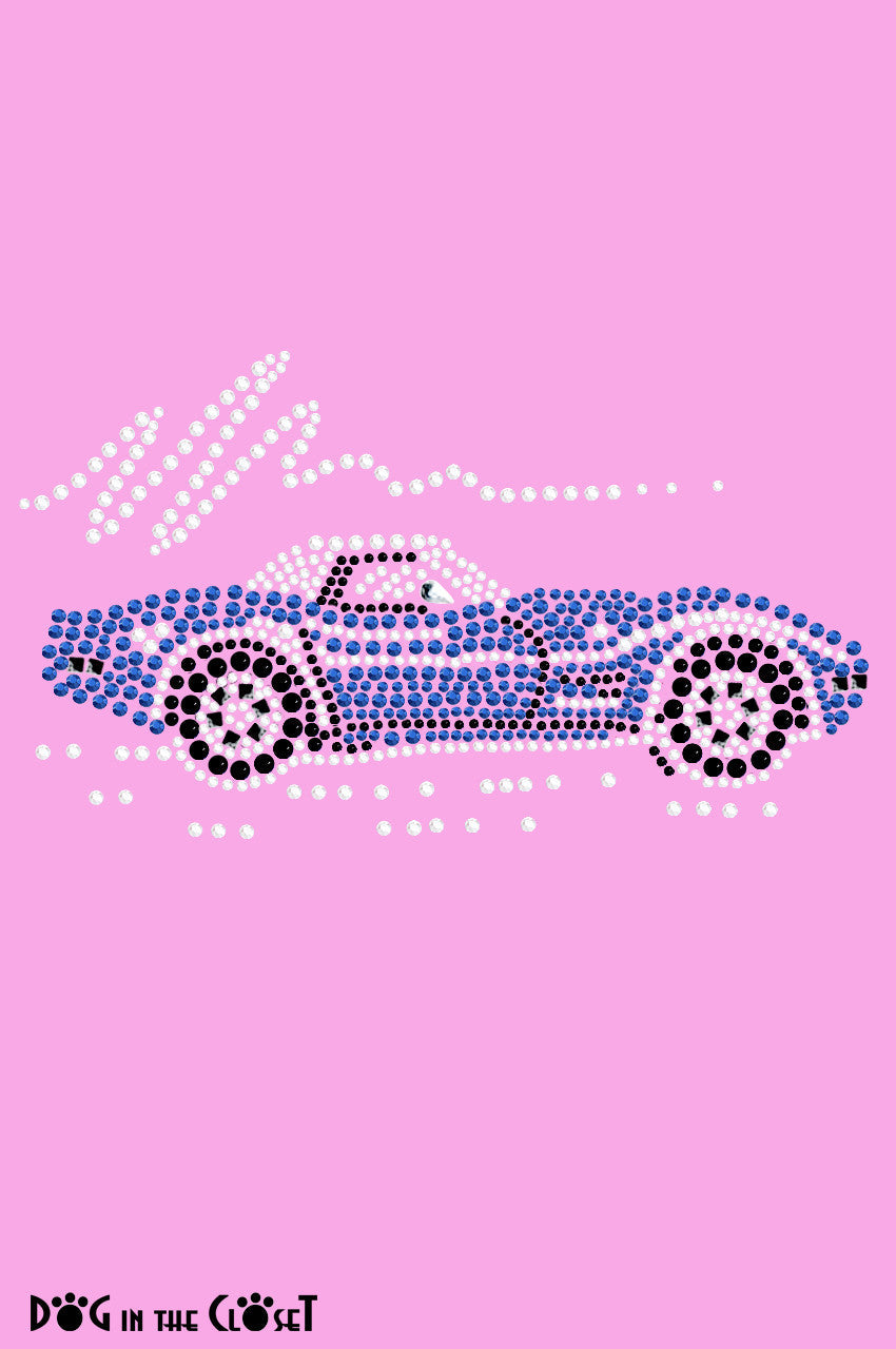 Blue Corvette - Womens T-shirt