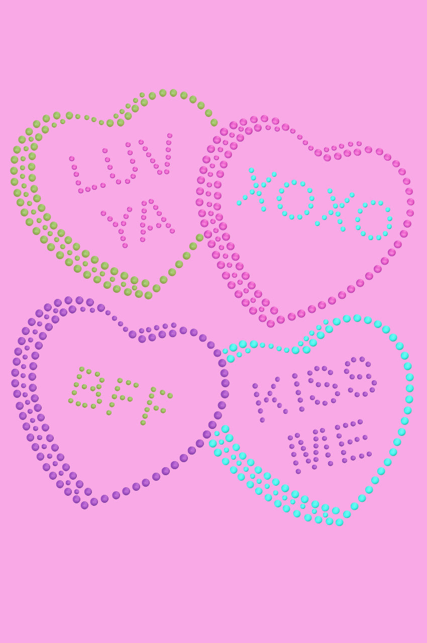 Candy Conversation Hearts 2 - Women's T-shirt