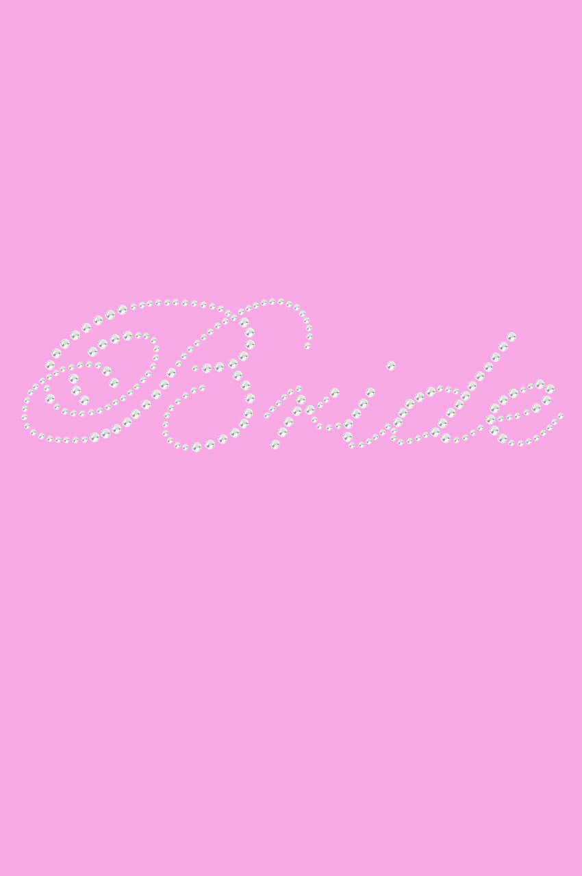 Bride (Script Letters)- Womens T-shirt