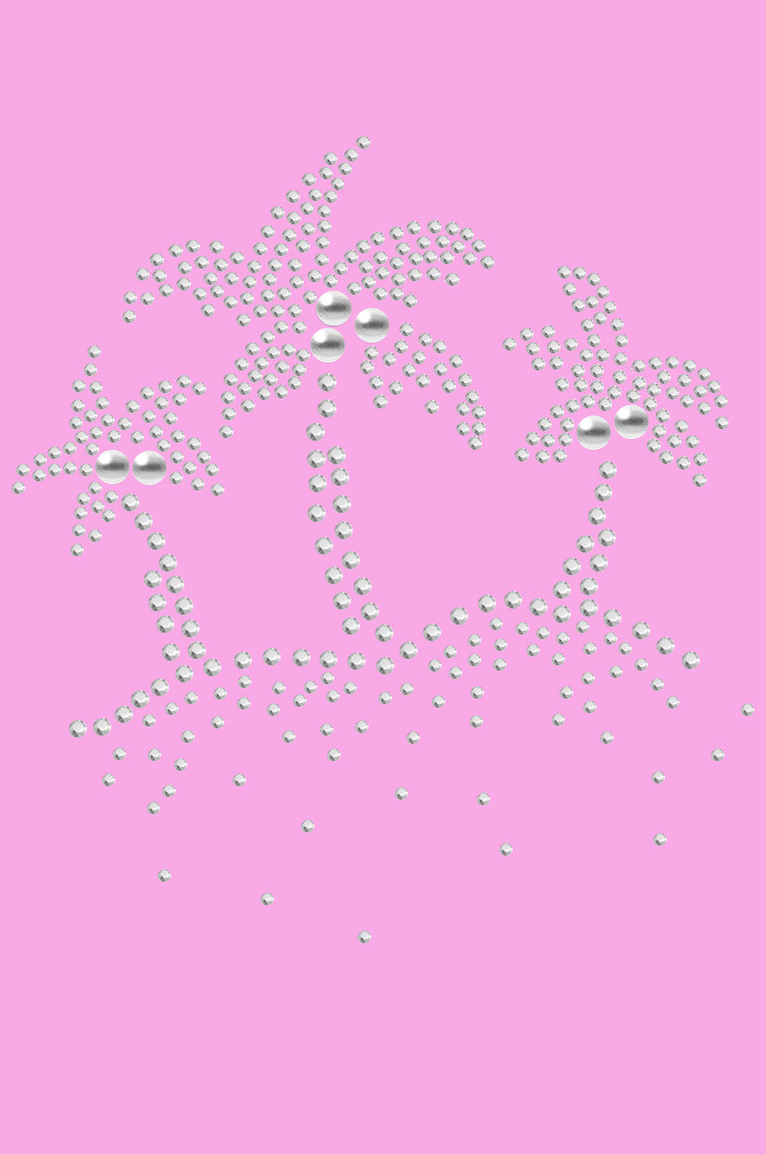 Palm Trees (Silver) - Women's T-shirt