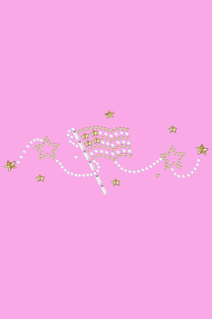 Flag (Gold & Silver Nailheads) - Womens T-shirt