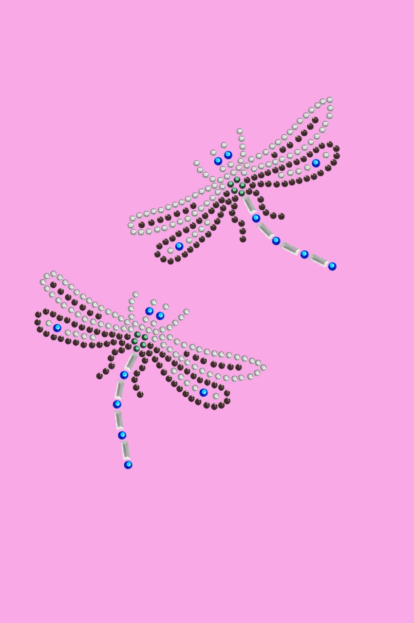 Two Small Dragonfly - Womens T-shirt