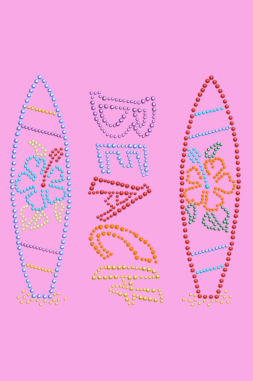 Beach Surfboards - Womens Tee