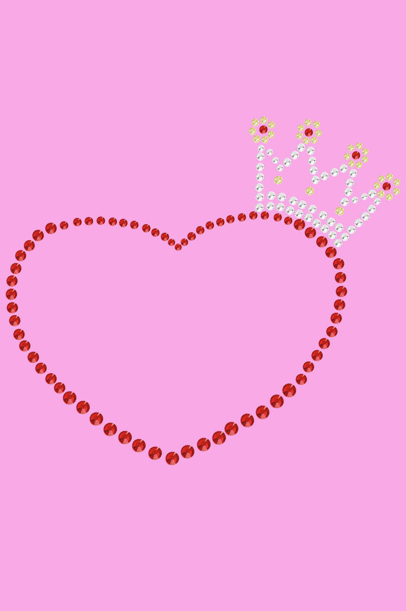 Heart with Crown - Women's T-shirt