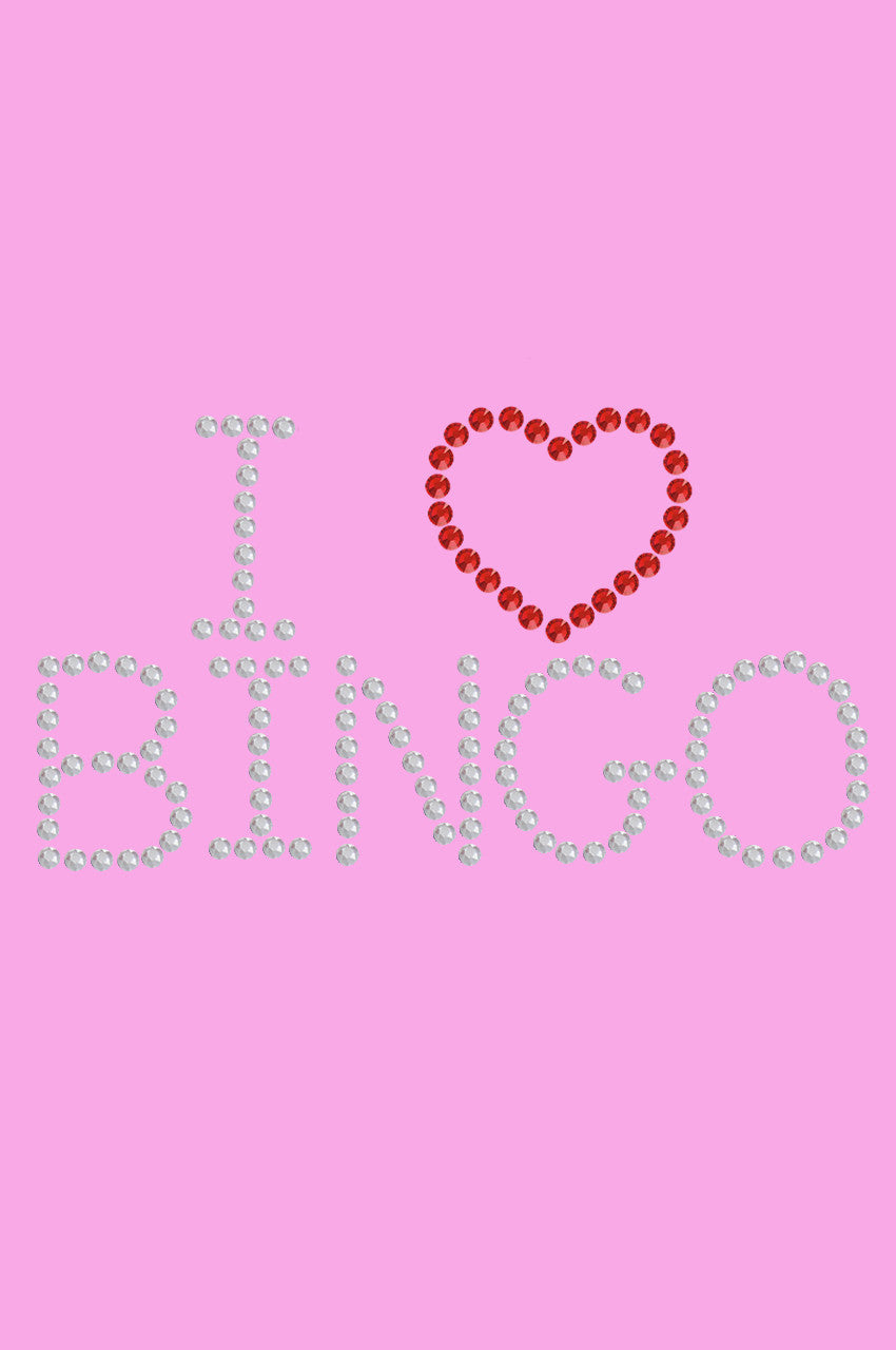 I Love Bingo - Womens T-shirt