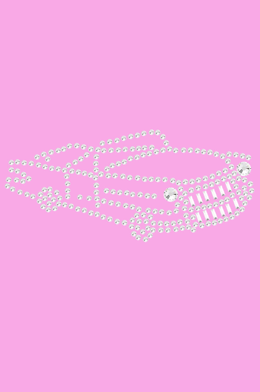 Rhinestone Convertible - Womens T-shirt