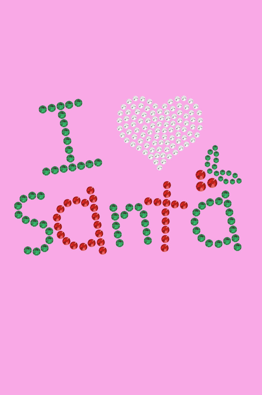 I Love Santa - Womens T-shirt