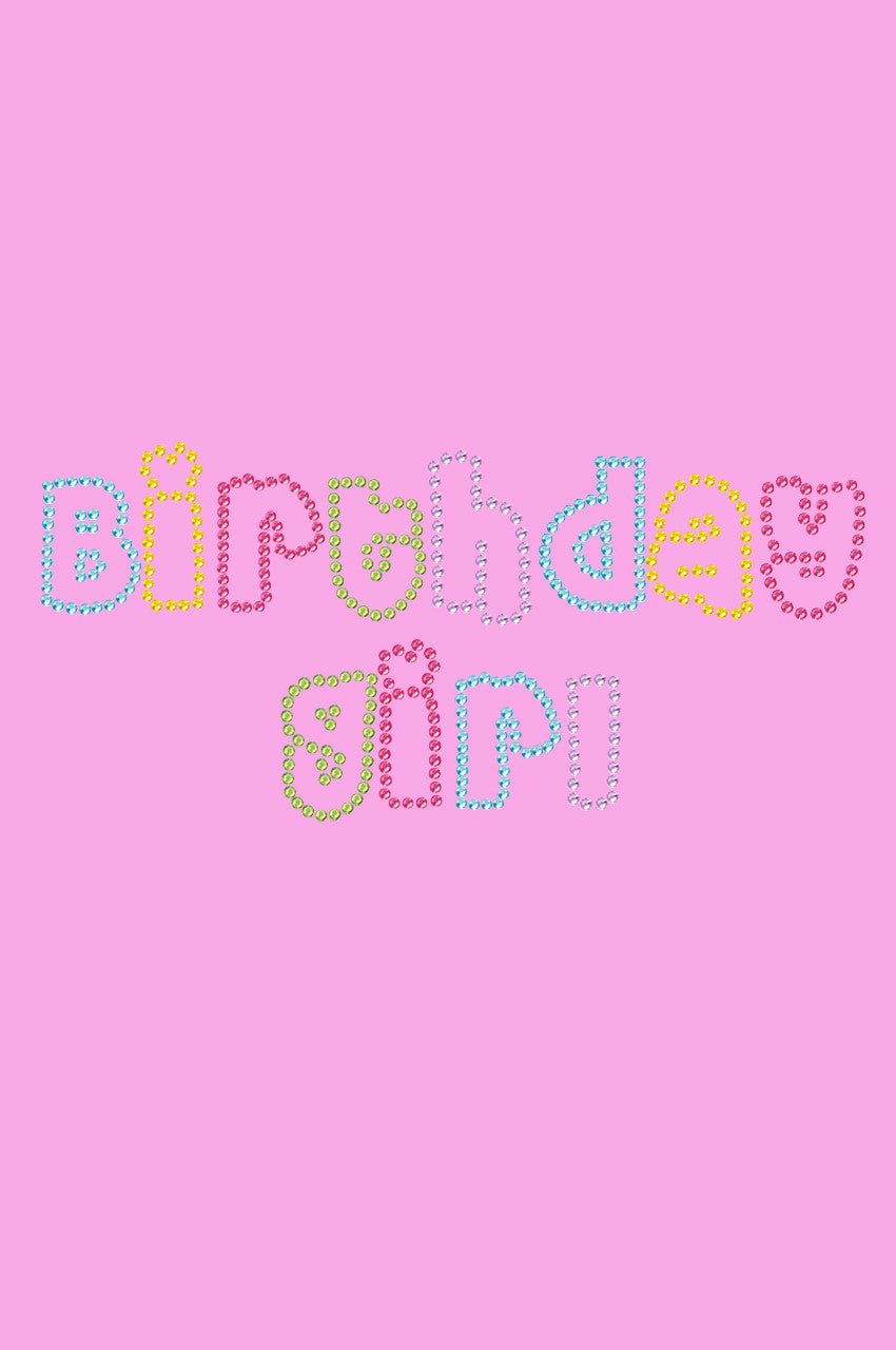 Birthday Girl (Multicolor) - Womens T-shirt