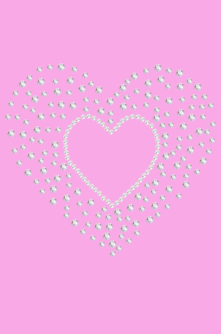 Heart with Scattered Stones - Women's T-shirt