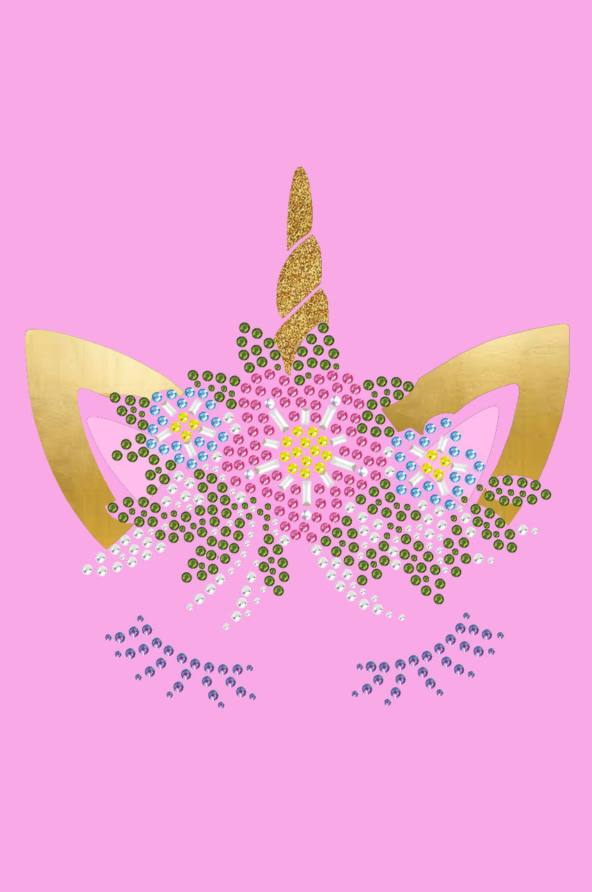 Unicorn with Flowers - Womens Tee