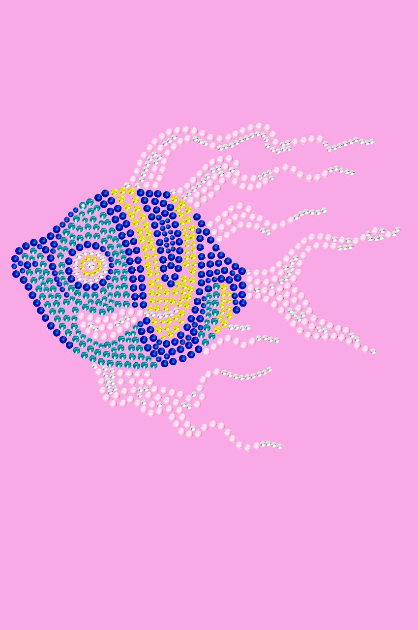 Fish (Pink & Blue) - Womens T-shirt