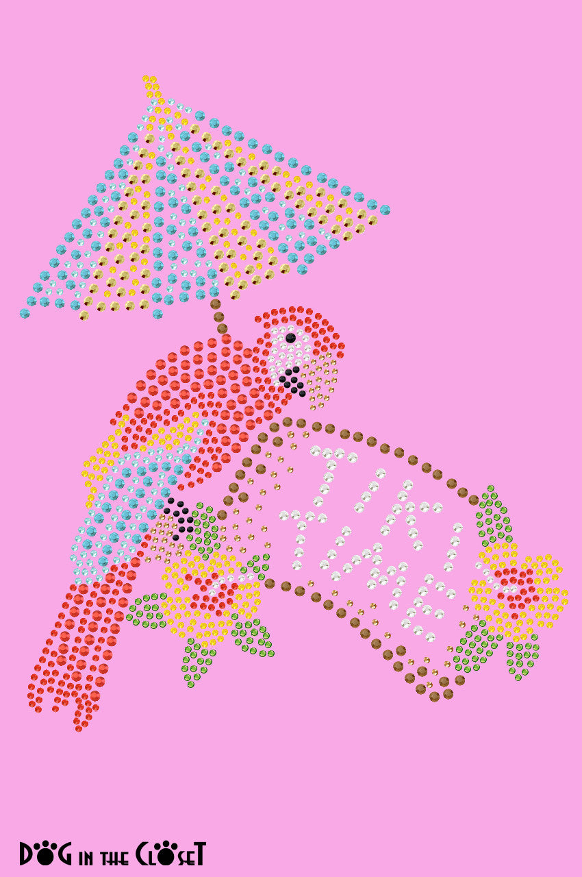 Tiki Time Parrot - Bandana