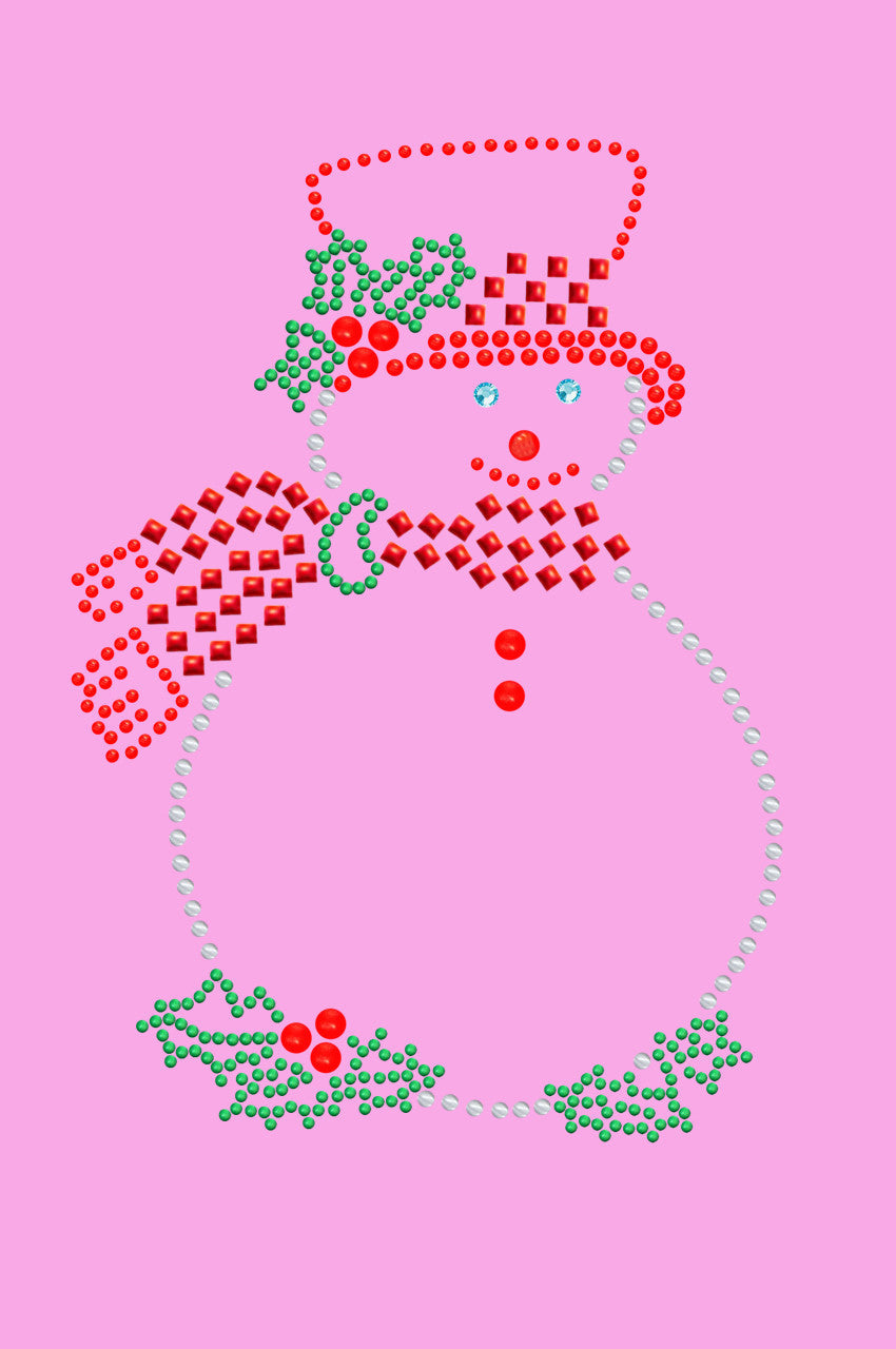 Snowman Outline - Womens T-shirt