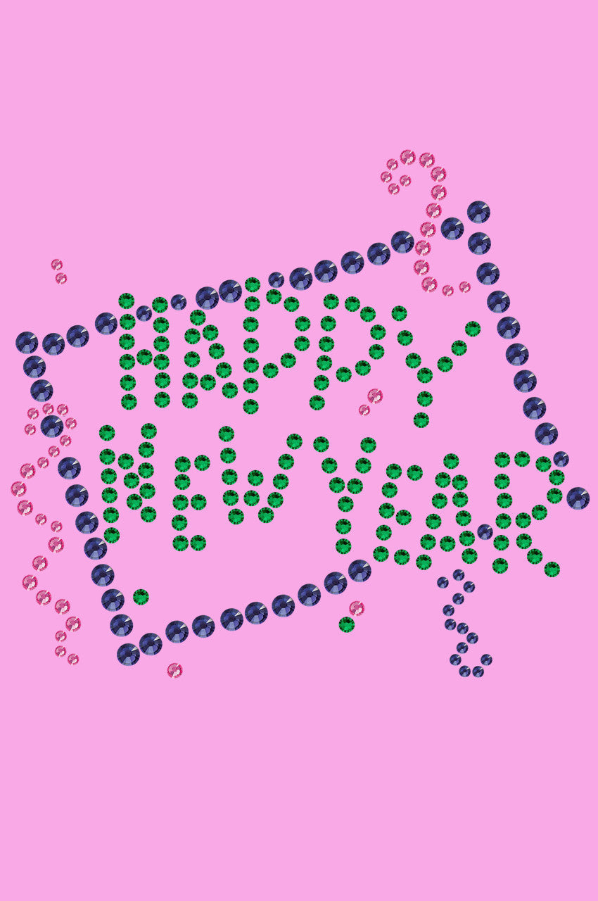 Happy New Year Confetti - Womens T-shirt