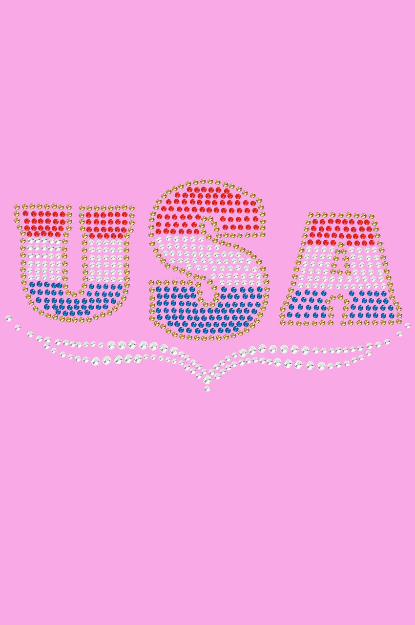 USA (Tricolor) - Womens T-shirt