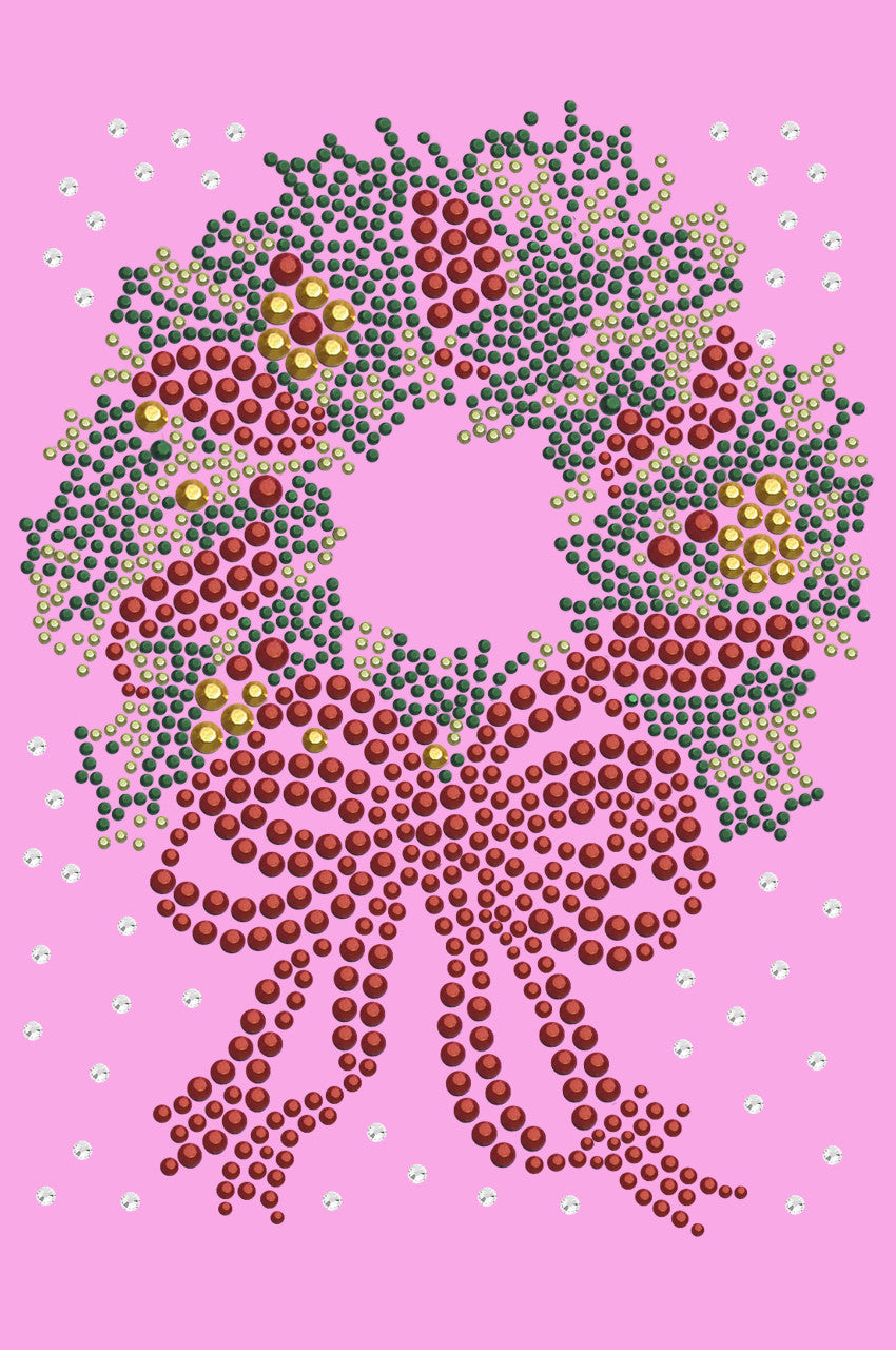 Christmas Wreath - Womens T-shirt