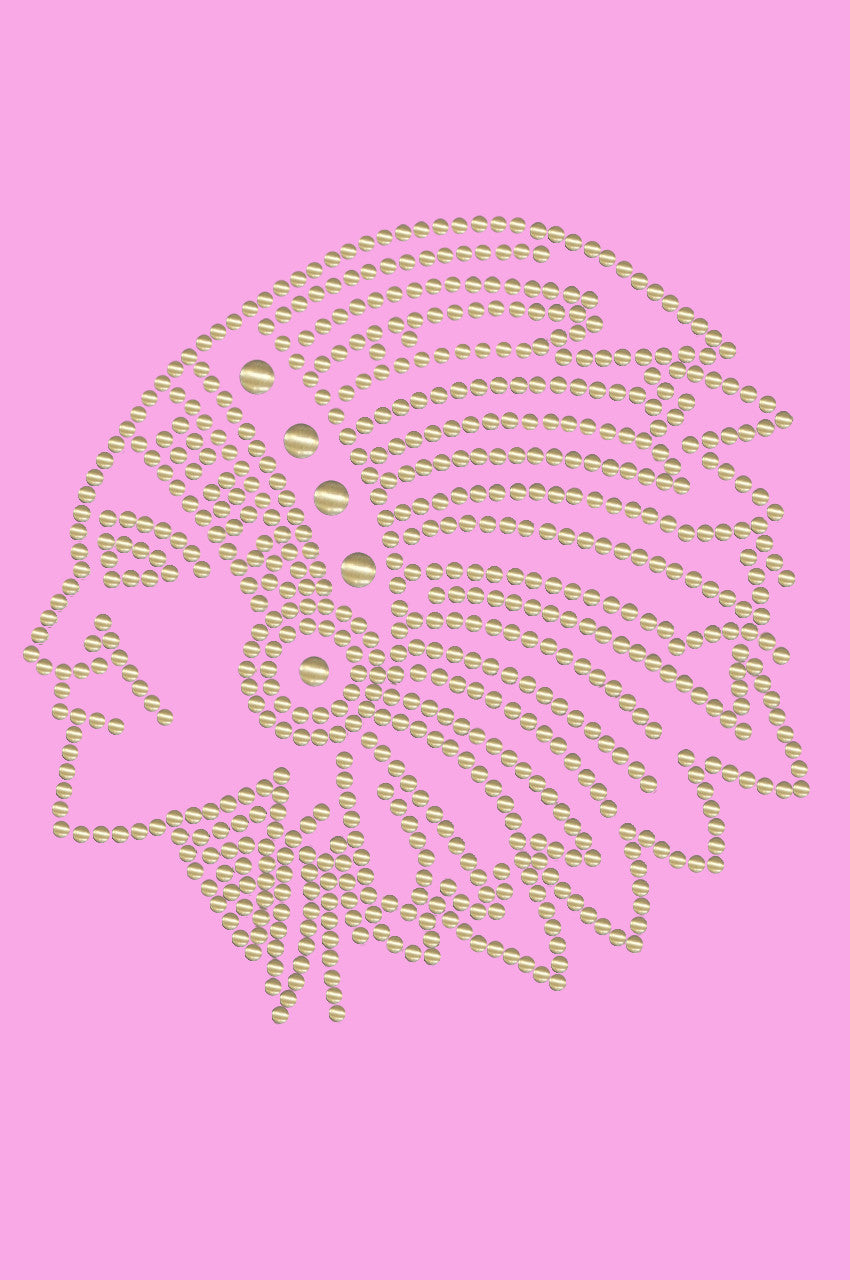 Indian (Gold Nailheads) - Womens T-shirt