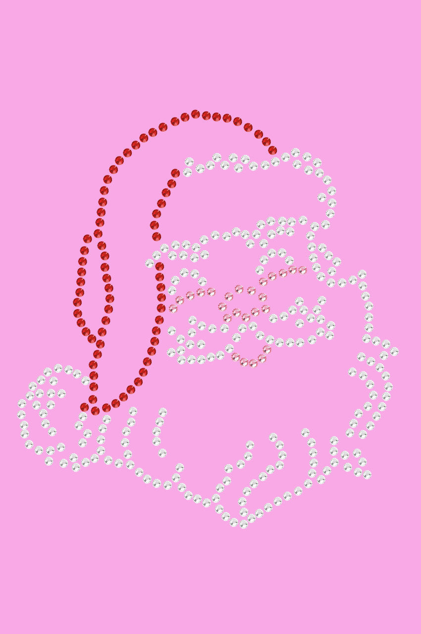 Santa Face Small - Womens T-shirt