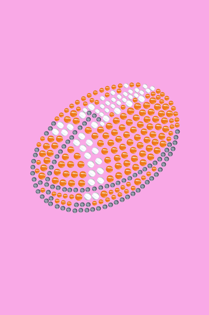 Football (Orange 2) - Womens Tee