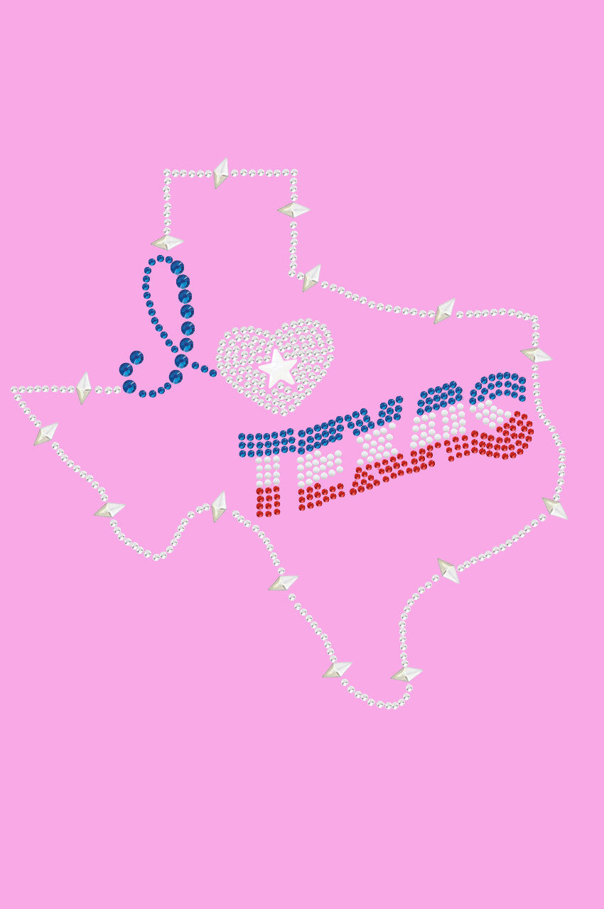 I Love Texas - Womens Tee