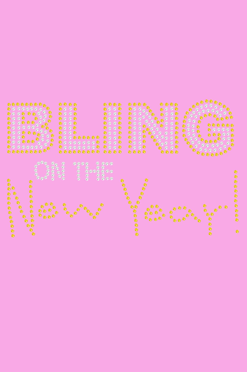 Bling on the New Year - Womens T-shirt