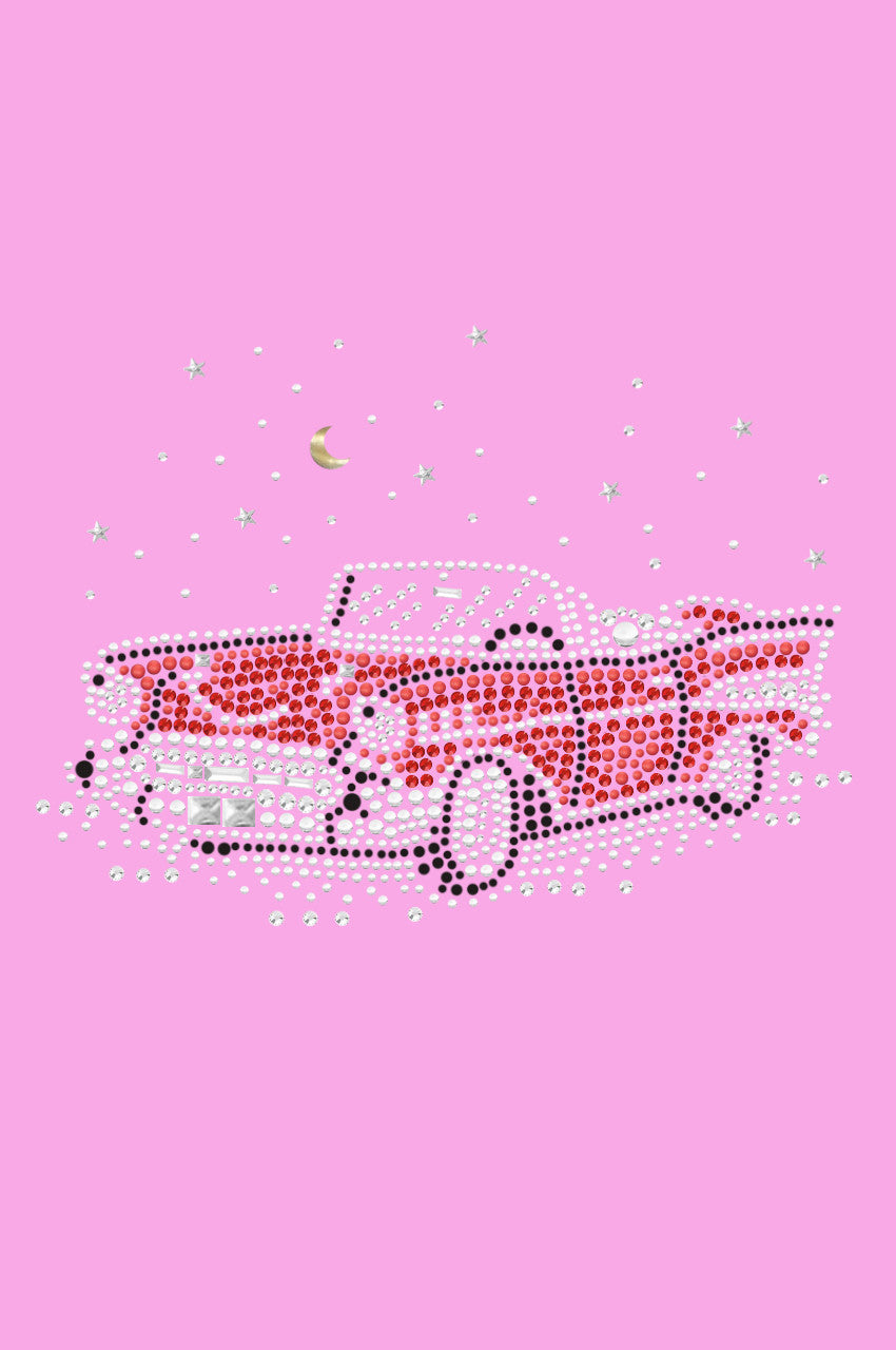 Red Convertible - Womens T-shirt