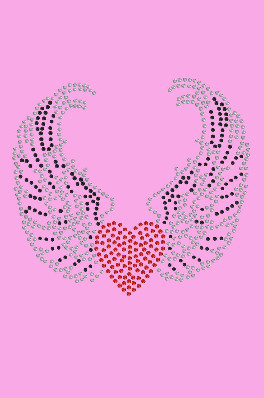 Heart with Wings 1 - Womens T-shirt