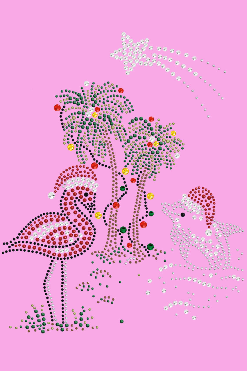 Tropical Christmas - Womens T-shirt