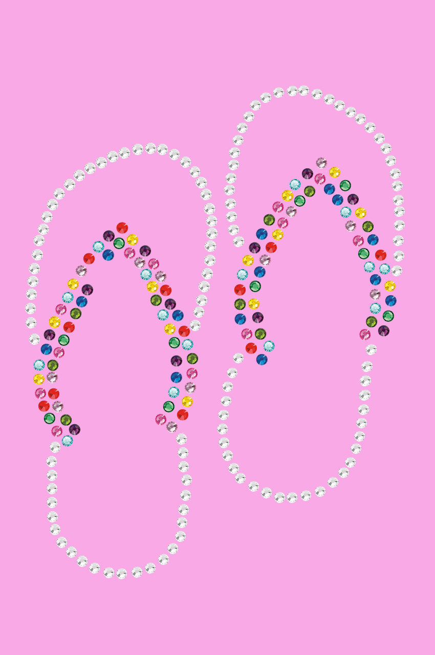 Flip Flops (Rhinestone) - Women's T-shirt